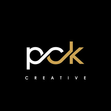 PCK Letter Initial Logo Design Template Vector Illustration