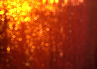 Celebration abstract background with bokeh lights