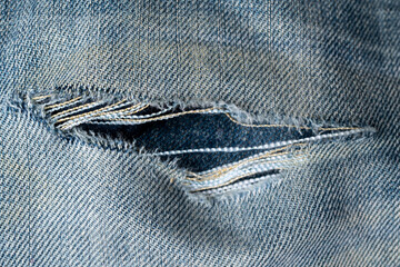 zerrissene Jeans