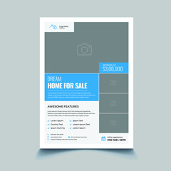 Corporate Real Estate Marketing Flyer Template