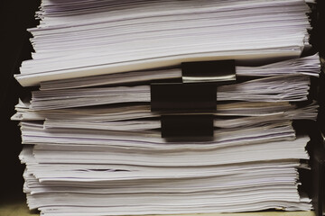 Division of documents, the concept of office work, document work           