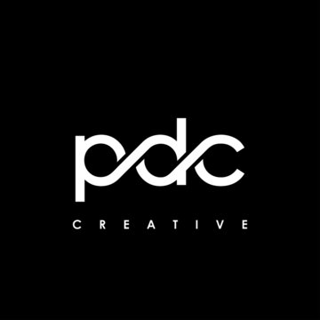 PDC Letter Initial Logo Design Template Vector Illustration
