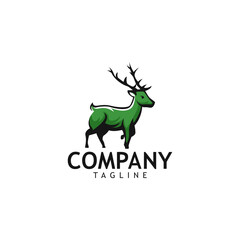 Wild animal mascot logo design 