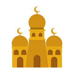 arabic golden buildings