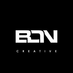 BDN Letter Initial Logo Design Template Vector Illustration