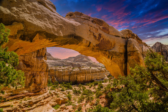 Cassidy Arch at Capitol Reef