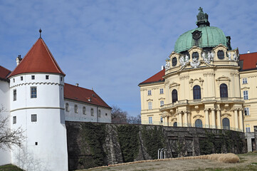 old monastery in Klosterneuburg (Stift Klosterneuburg) near Vienna in Lower Austria