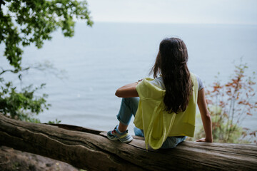 girl on the beach