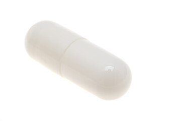 medicine in capsules isolated