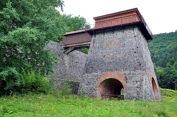 old smelter, city Blansko, Czech republic, Europe