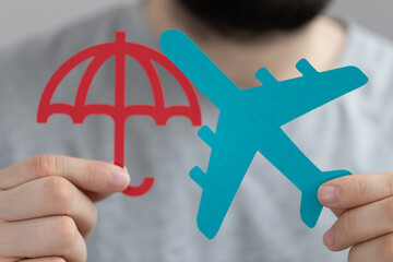 airplane travel paper vacation minimalimus cut out