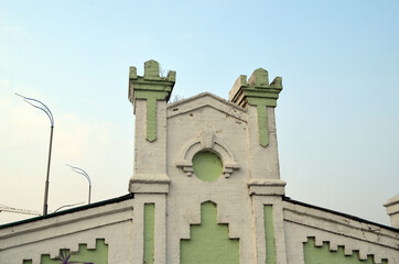 Fototapeta premium Historical area. Exterior. Kiev , Ukraine 