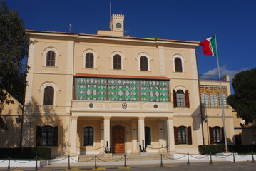 Naklejka premium Ammiragliato Marina Militare La Maddalena, Sardegna