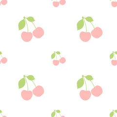 seamless background with pink cherry,pastel back drop