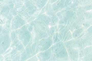 Shining blue water ripple background
