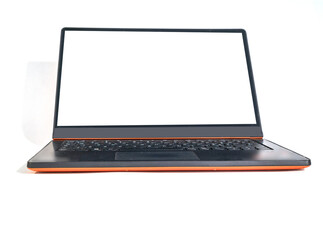 laptop isolated on white background