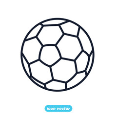 Fototapeta premium hobby sport icon. Hobbies sport football symbol template for graphic and web design collection logo vector illustration