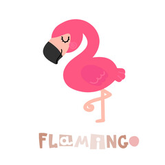 Pink flamingo
