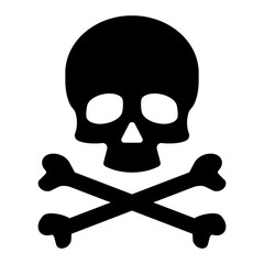 ngi1184 NewGraphicIcon ngi - german - Totenkopf Symbol . english - skull and bones icon . simple template - isolated on white background . xxl g10424