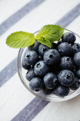 blueberries in a bowl