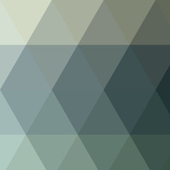 Fototapeta premium Abstract color Low-Polygones Generative Art background illustration