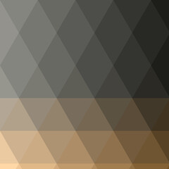 Obraz premium Abstract color Low-Polygones Generative Art background illustration