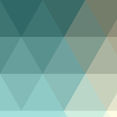 Fototapeta premium Abstract color Low-Polygones Generative Art background illustration