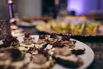 A slice of cake on a plate