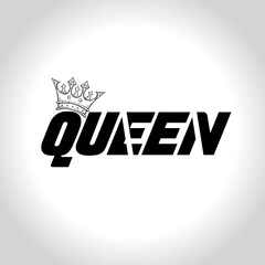 queen logo icon. Social media logo icon. illustration