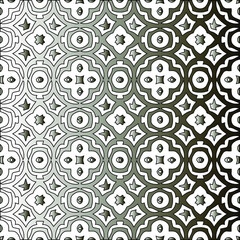 Pattern with a black-and-white gradient . Abstract metallic background. 