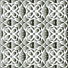 Pattern with a black-and-white gradient . Abstract metallic background. 