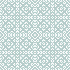 Seamless Geometric Light Blue and White Background