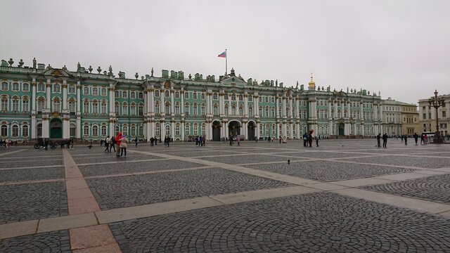 Main entrance of The State Hermitage Museum