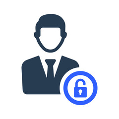Account unlock icon