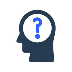 Mind inquiry icon