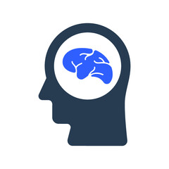 Human brain icon