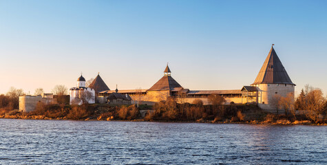 Old fortress in Staraya Ladoga
