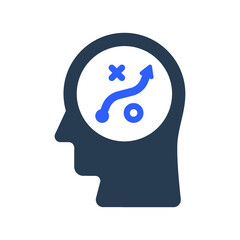 Mind planning icon