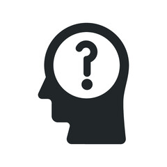 Mind inquiry icon