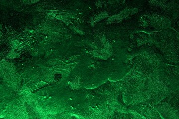green grunge shining shaped cement texture - nice abstract photo background