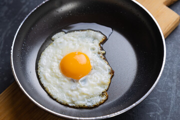 Sunny side up fried eggs