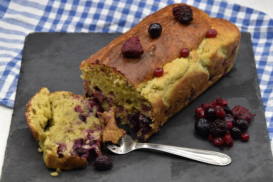 g&acirc;teau aux fruits rouges