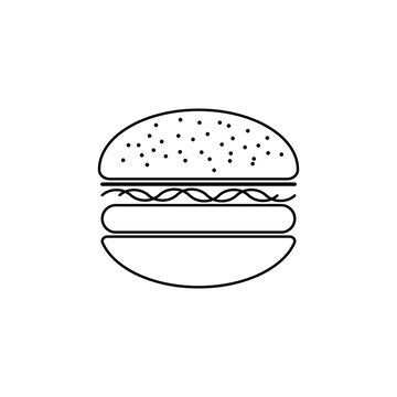 Hamburger cheeseburger burger icon image