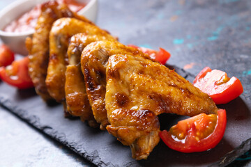 Grilled chicken qings