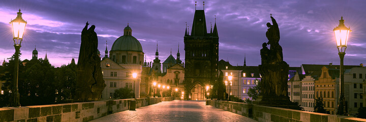 Fototapeta na wymiar Charles Bridge in Prague