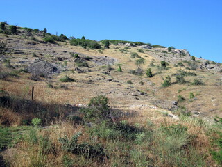 landscape with mountains