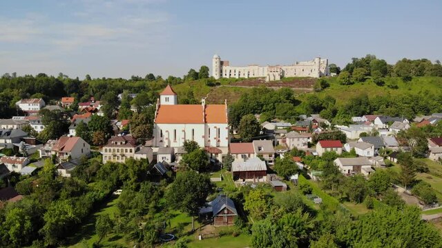 Renaissance castle in the small town of Janowiec.