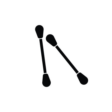 Cotton Swab Icon Illustration