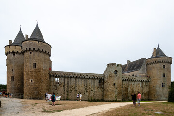 Obraz premium Château de Suscinio, Sarzeau, Bretagne