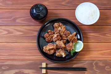 若鶏の竜田揚げ